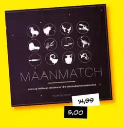 Boekenvoordeel Maanmatch aanbieding