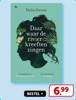 Boekenvoordeel Delia Owens Daar waar de rivierkreeften zingen aanbieding