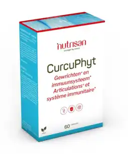 De Online Drogist Nutrisan CurcuPhyt Capsules 60VCP aanbieding