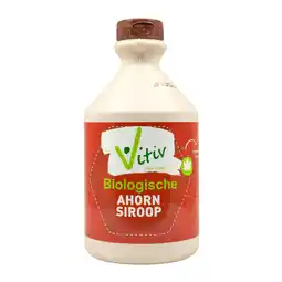 De Online Drogist Vitiv Ahorn Siroop Bio* 1LT aanbieding
