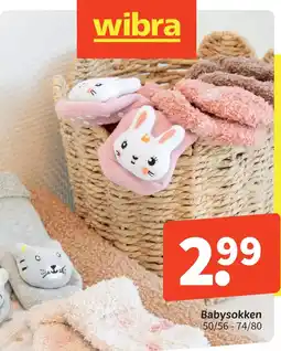 Wibra Babysokken aanbieding