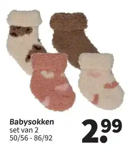 Wibra Babysokken aanbieding
