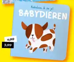 Boekenvoordeel Babydieren aanbieding