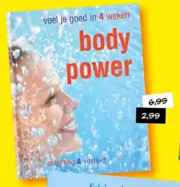 Boekenvoordeel Body power aanbieding