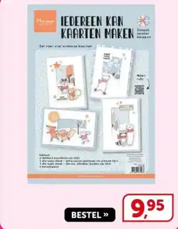 Boekenvoordeel Marianne Design Iedereen kan kaarten maken aanbieding