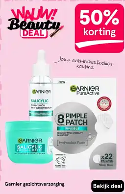 Etos Garnier gezichtsverzorging aanbieding
