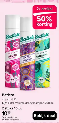 Etos Batiste m.u.v. mini's aanbieding