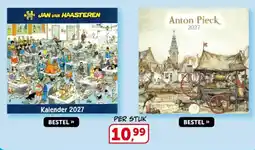 Boekenvoordeel Jan van Haasteren Kalender 2027 aanbieding