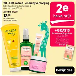 Etos weleda mama- en babyverzorging aanbieding