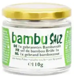 De Online Drogist Bambu Salz Gebrand Bamboezout 110GR aanbieding