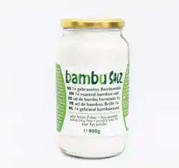 De Online Drogist Bambu Salz Bamboezout Zeer Fijn 1x Gebrand 900GR aanbieding