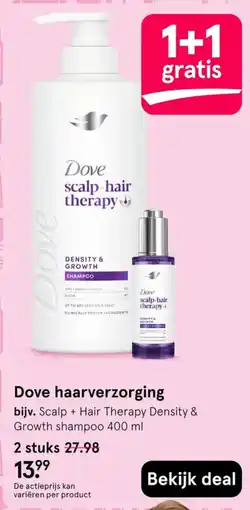 Etos Dove scalp-hair therapy aanbieding