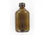 De Online Drogist Blockland Fles Los Bruin Glas Met Dop 300ml 1ST aanbieding