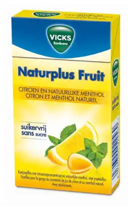 De Online Drogist Vicks Citroen Menthol Suikervrij 40GR aanbieding