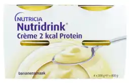 De Online Drogist Nutridrink Crème 2 kcal Protein Bananensmaak 800GR aanbieding