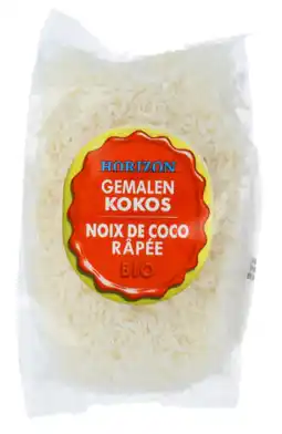 De Online Drogist Horizon Gemalen Kokos Bio 125GR aanbieding