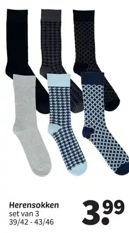 Wibra Herensokken aanbieding