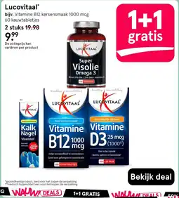 Etos Lucovitaal Super Visolie Omega 3 aanbieding