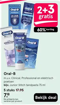 Etos Oral-B aanbieding