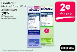 Etos Prioderm Hoofdluis protect spray aanbieding