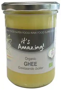 De Online Drogist Its Amazing Organic Ghee Geklaarde Boter 440ML aanbieding