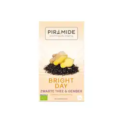 De Online Drogist Piramide Bright Day Zwarte Thee & Gember 20ZK aanbieding