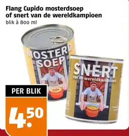 Poiesz Flang Cupido mosterdsoep of snert van de wereldkampioen aanbieding