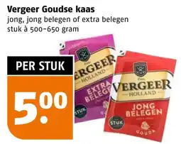 Poiesz Vergeer Goudse kaas aanbieding