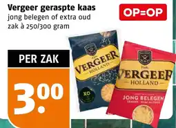 Poiesz Vergeer geraspte kaas aanbieding