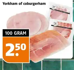 Poiesz Yorkham of coburgerham aanbieding