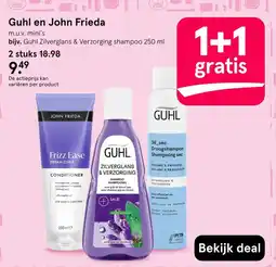 Etos Guhl en John Frieda aanbieding
