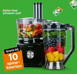 Poiesz Alpina Food processor 230V aanbieding