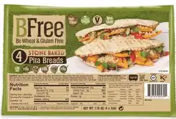 De Online Drogist BFree Stone Baked Pitabroodjes 4ST aanbieding
