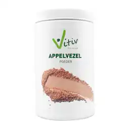 De Online Drogist Vitiv Appelvezel Poeder* 500GR aanbieding