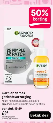 Etos Garnier PureActive pimple patch aanbieding