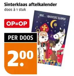 Poiesz Sinterklaas aftelkalender aanbieding