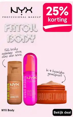 Etos Nyx body aanbieding