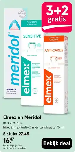 Etos elmex en meridol aanbieding
