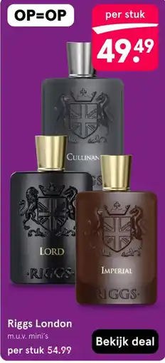 Etos Riggs London aanbieding