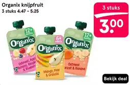 Etos Organix knijpfruit aanbieding