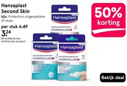 Etos Hansaplast Second Skin aanbieding
