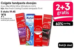 Etos Colgate tandpasta doosjes aanbieding