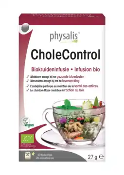 De Online Drogist Physalis CholeControl Biokruideninfusie Zakjes 20ZK aanbieding