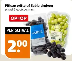 Poiesz Pitloze witte of Sable druiven aanbieding