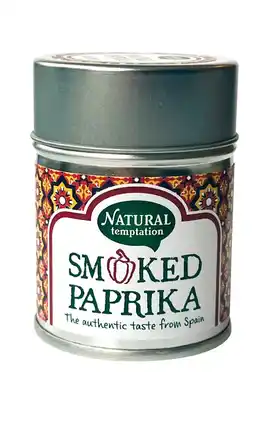 De Online Drogist Natural Temptation Smoked Paprika Kruiden Bio 50GR aanbieding