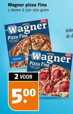Poiesz Wagner pizza Fina aanbieding