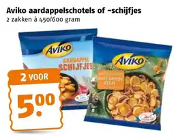 Poiesz Aviko aardappelschotels of -schijfjes aanbieding