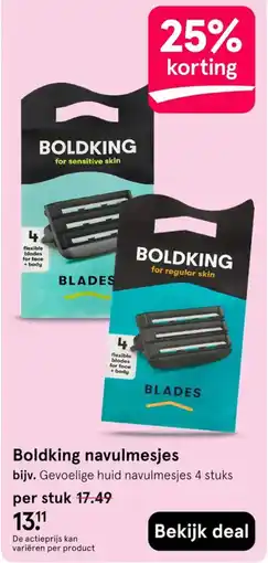 Etos Boldking navulmesjes aanbieding