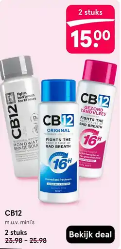 Etos CB12 m.u.v. mini's aanbieding
