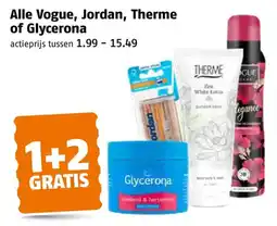 Poiesz Alle Vogue, Jordan, Therme of Glycerona aanbieding